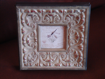 Carved Photo Frame -